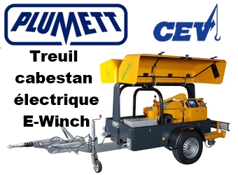  Treuil cabestan électrique