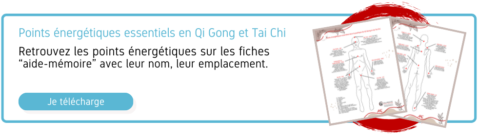 Points énergétiques essentiels dans la pratique du Qi Gong et du Tai Chi