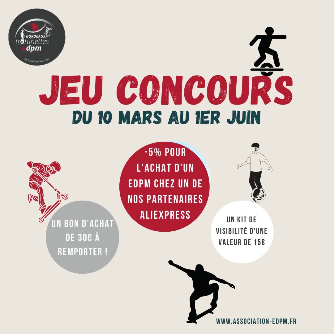 jeu concours du 10 mars au 1er juin 2024