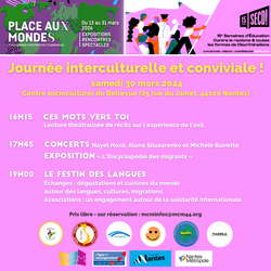 ¡Día Intercultural en el Festival Place au Monde!