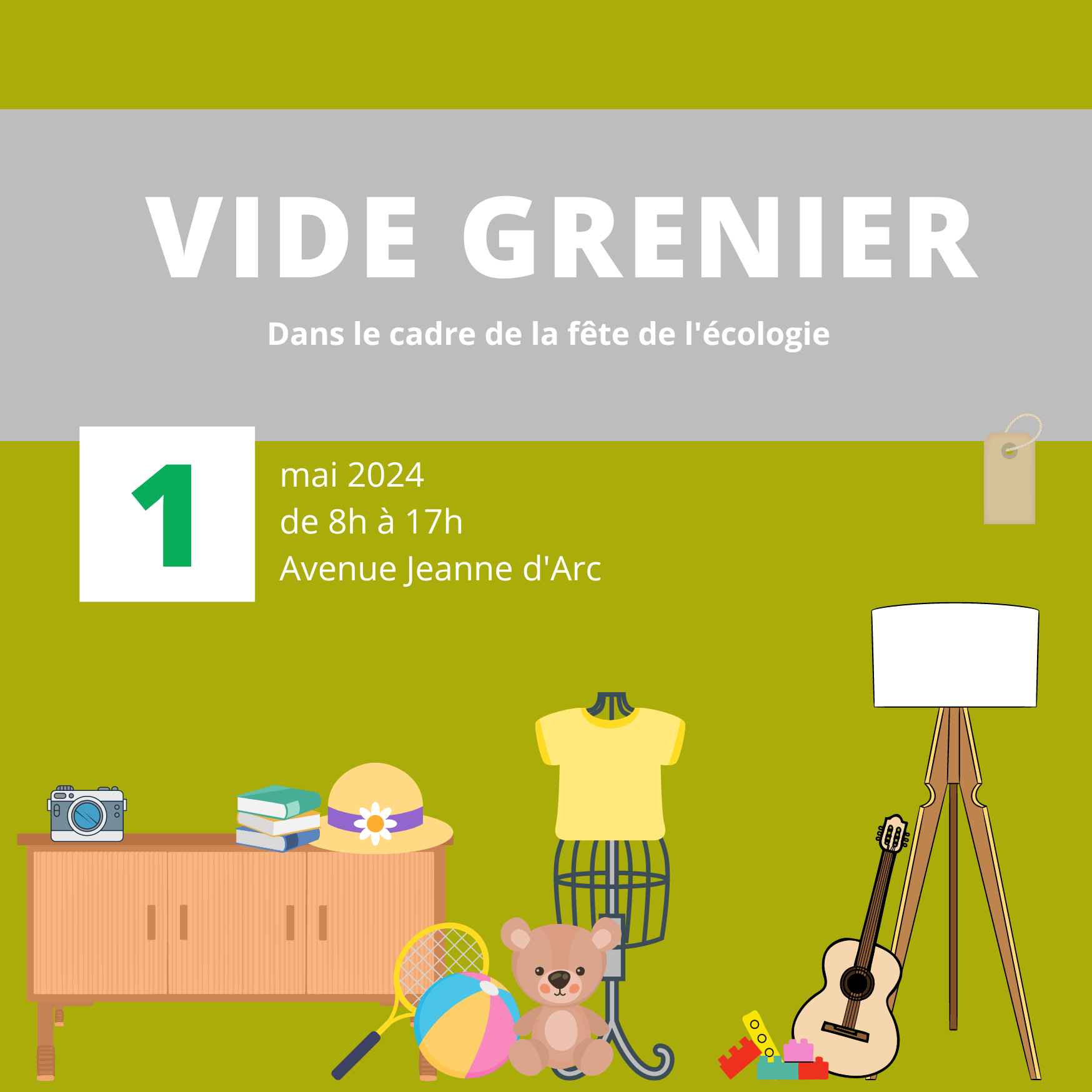 Vide grenier - Fete de l'écologie