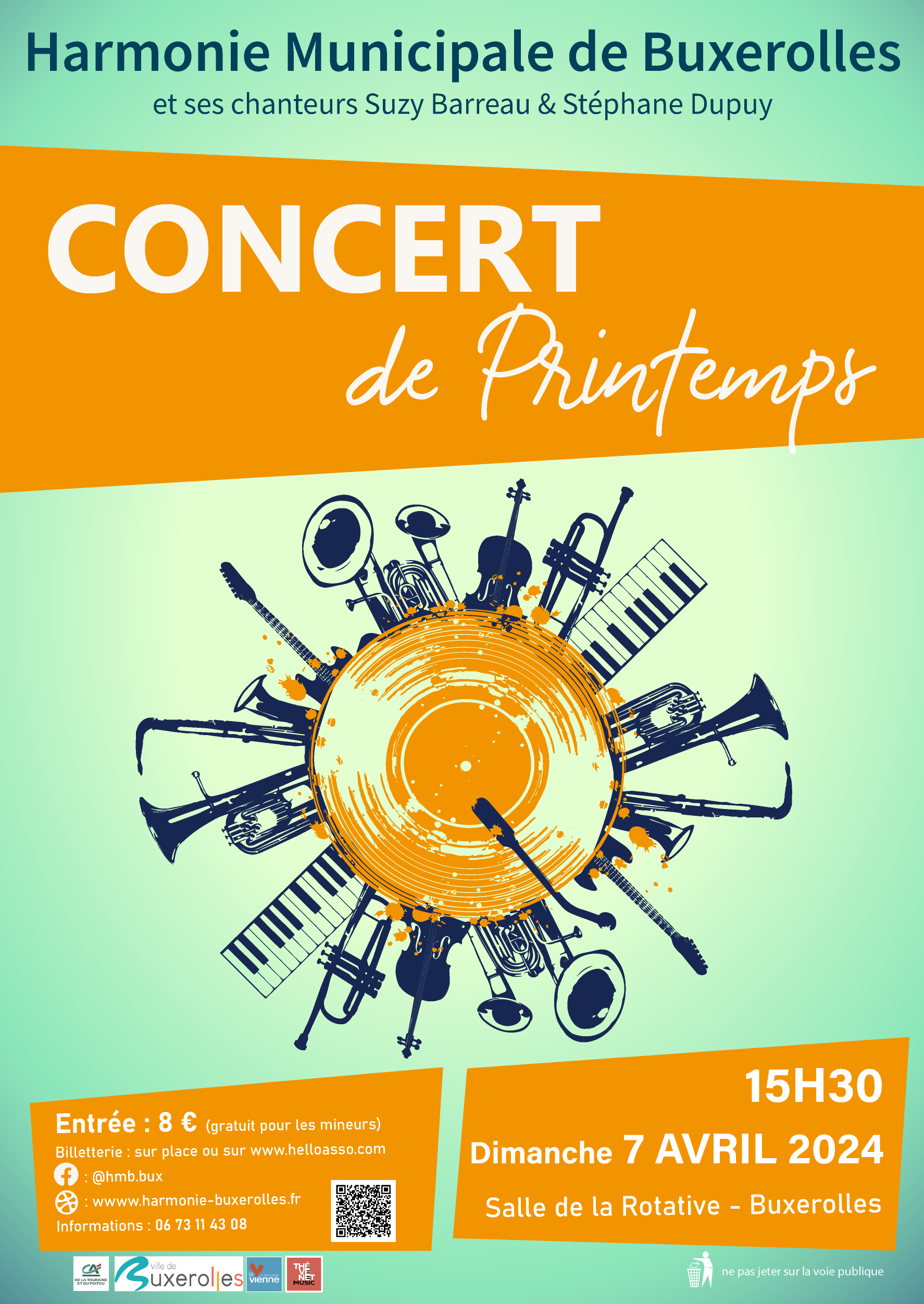 Affiche concert 7 avril 2024