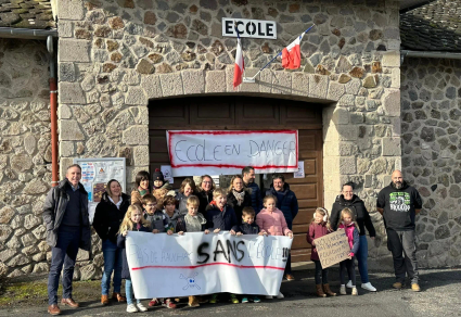 Stop aux fermetures de classes dans le Cantal