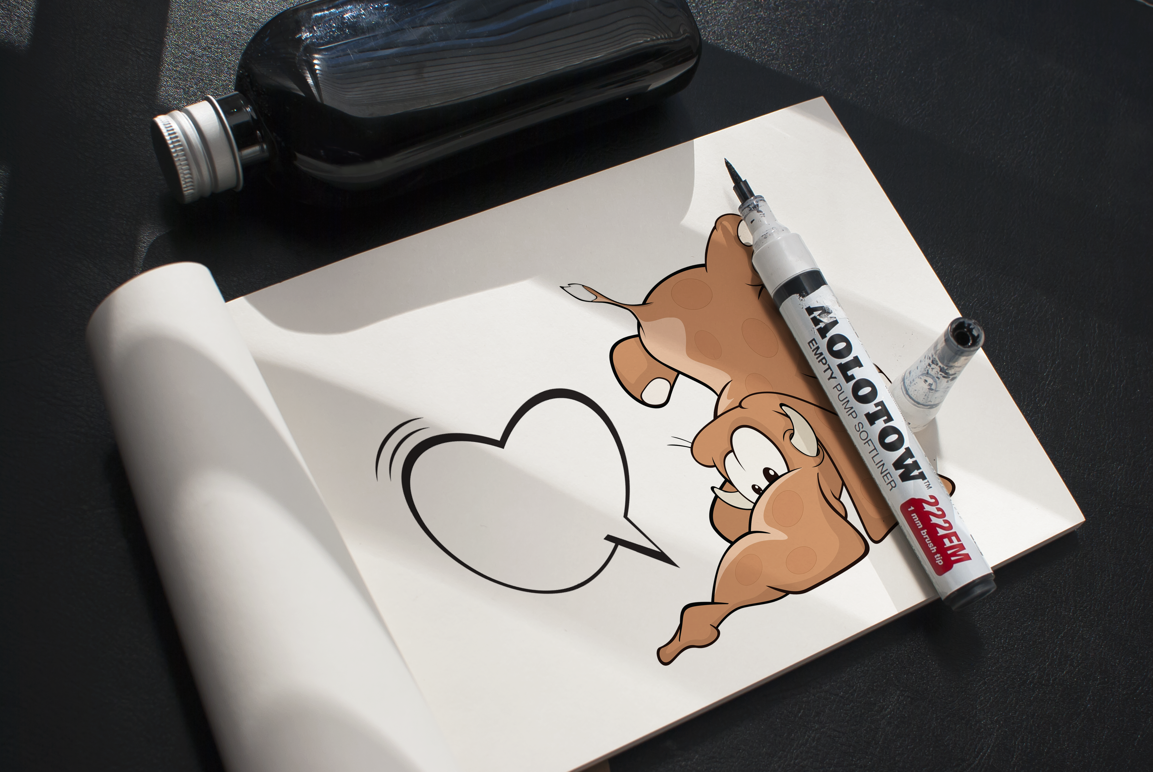 Elaphant-dessin-molotow