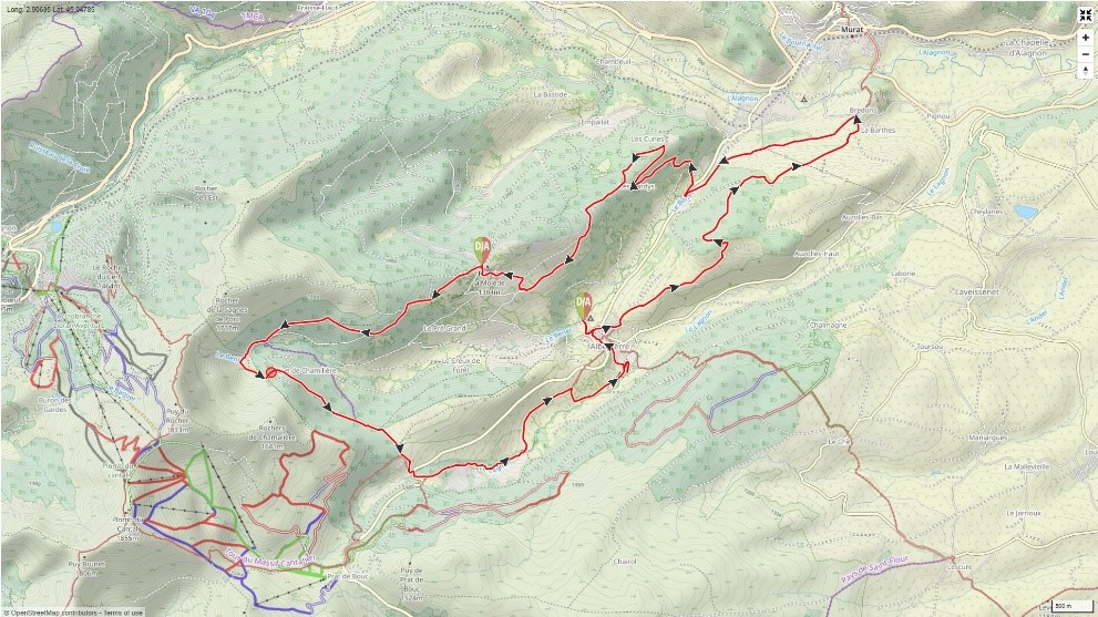 2 jours bivouac cunes cirque de chamaliere