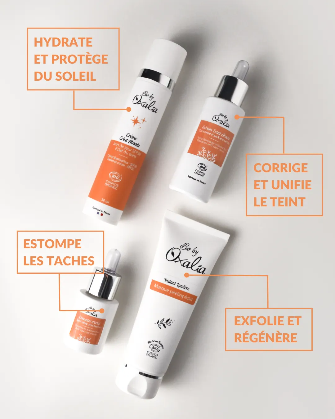 Gamme Eclat Absolu - bio by oxolia