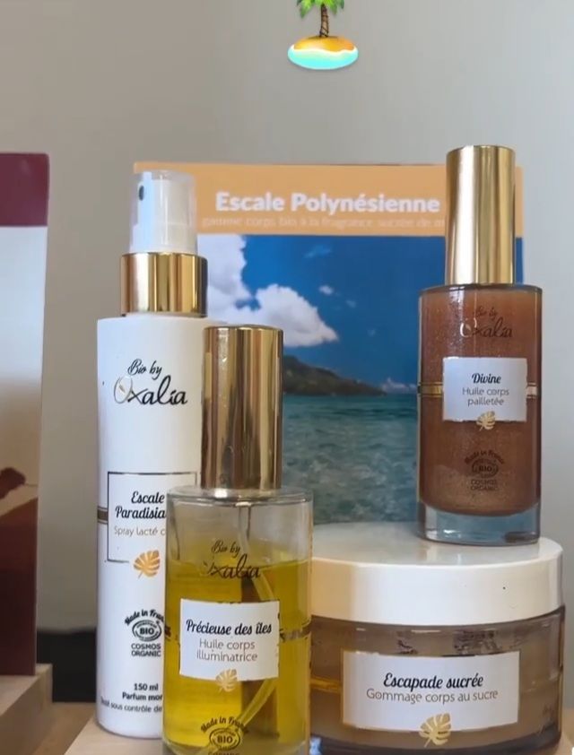 Gamme Escale polynésienne - bio by oxalia