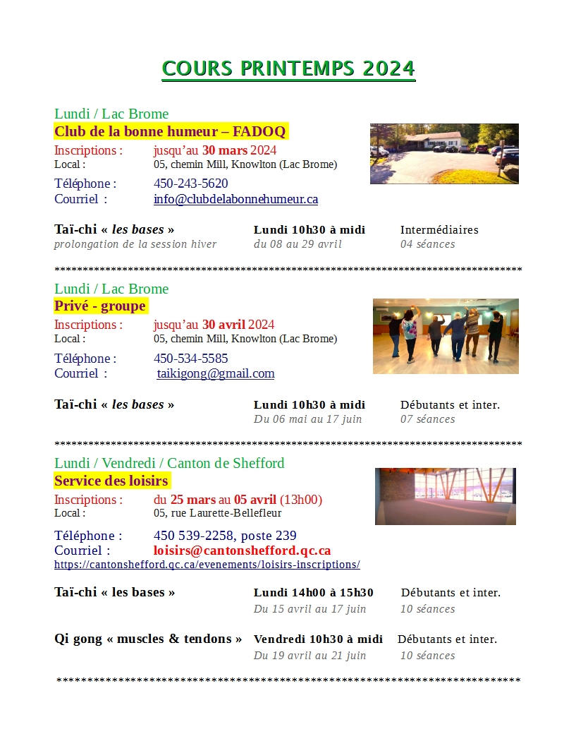 2024 printemps horaire organismes p1de2