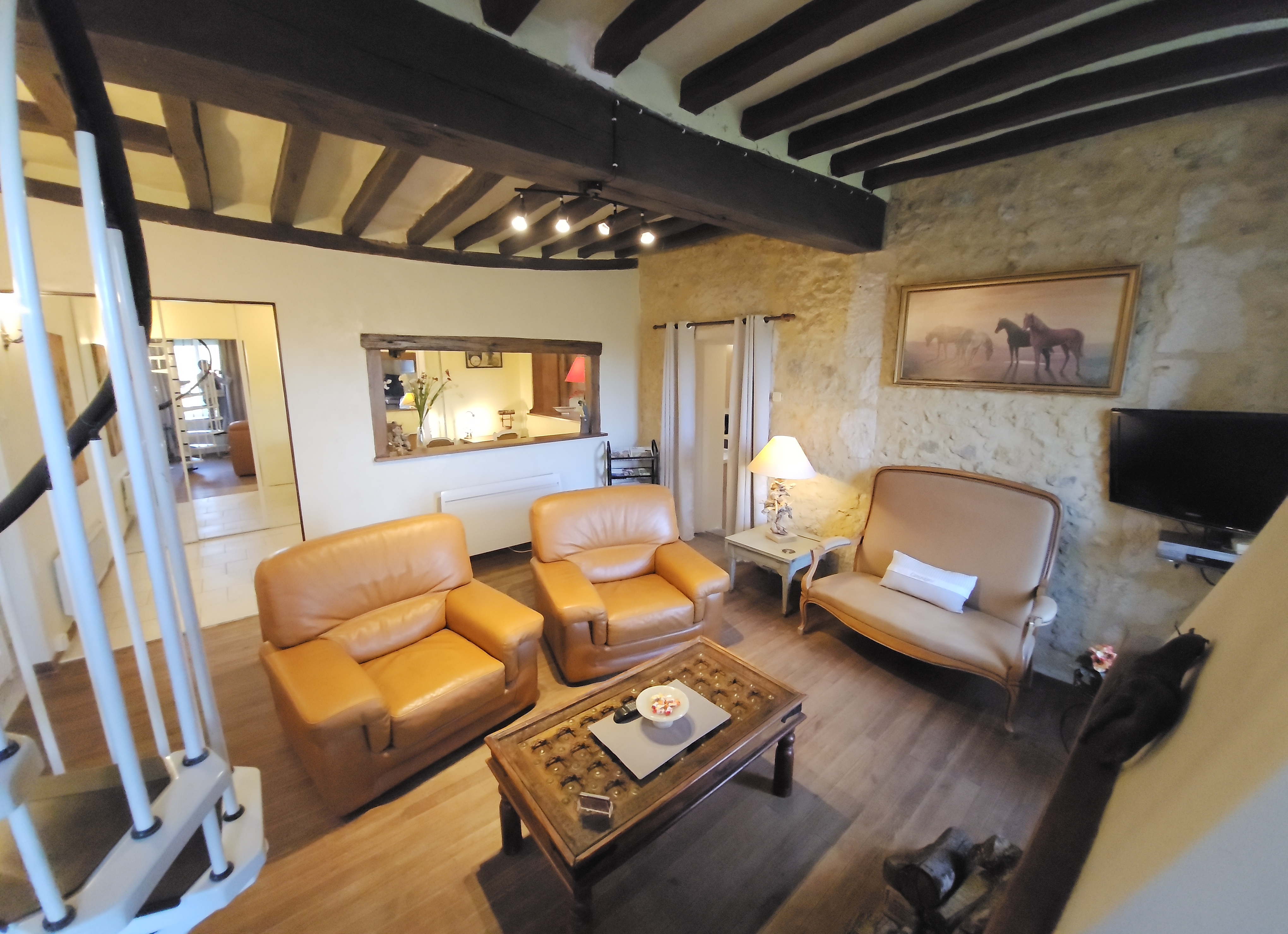 Salon vue haute