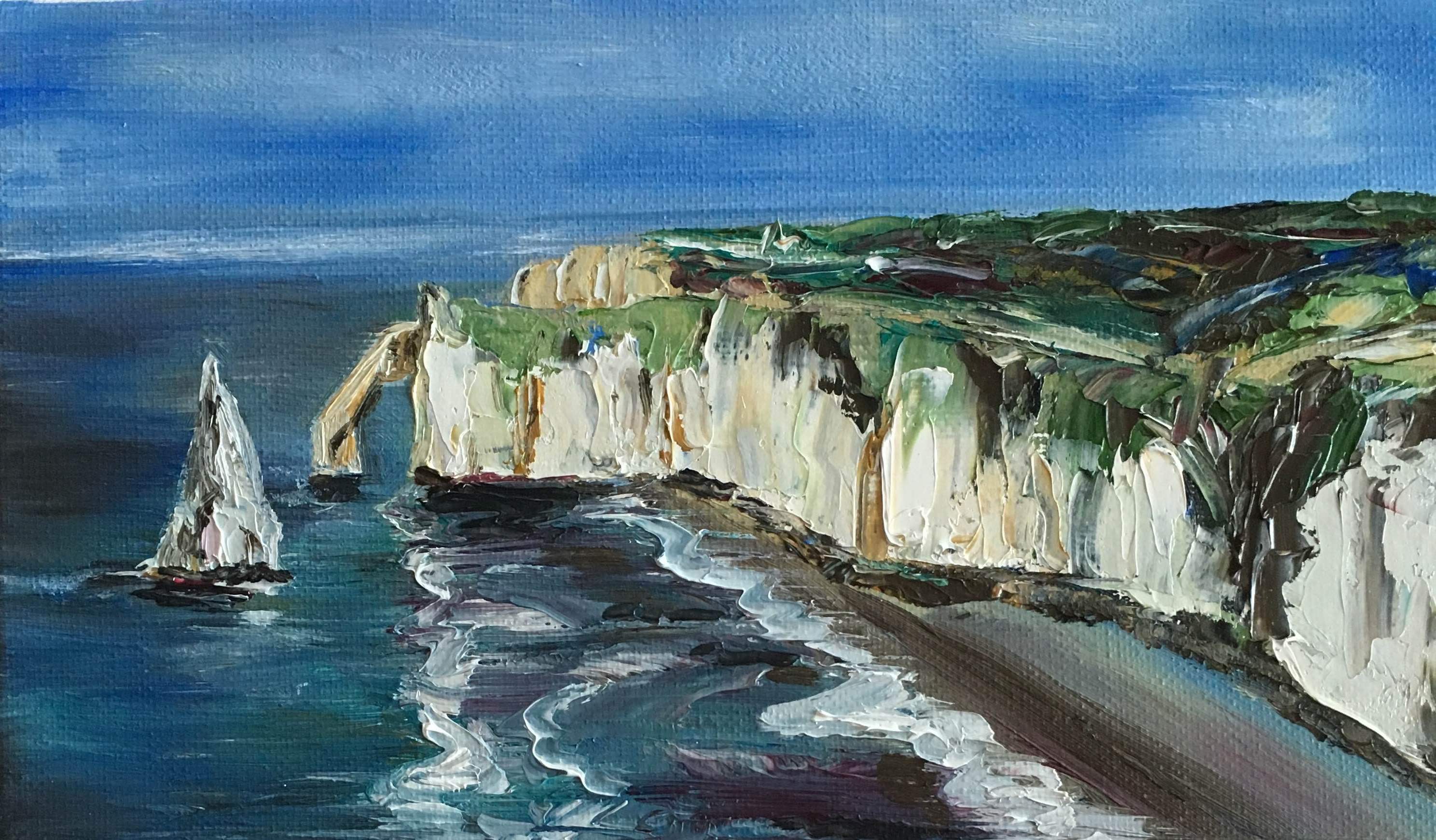 Etretat1 peinture irinart