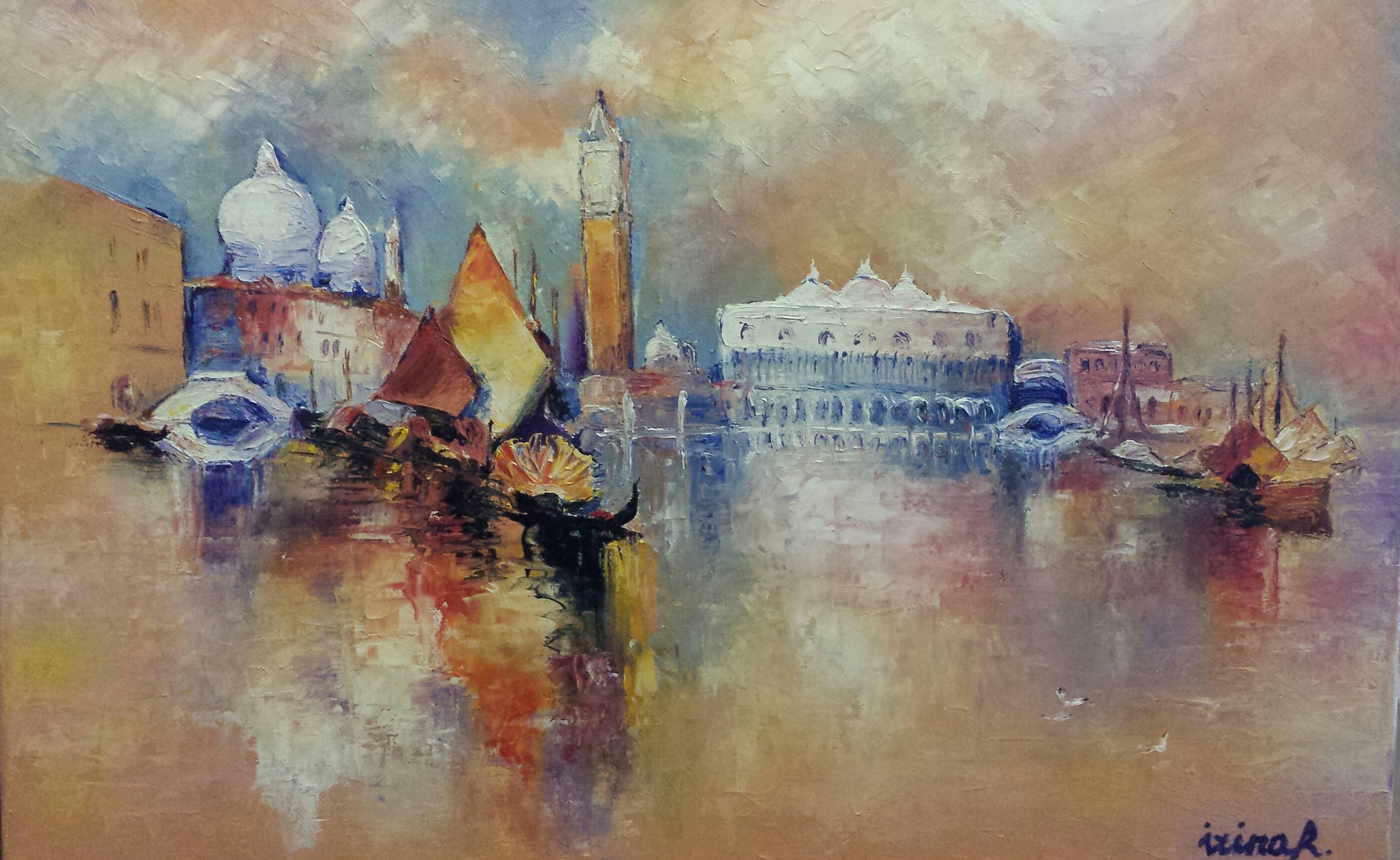 Venise peinture irinart