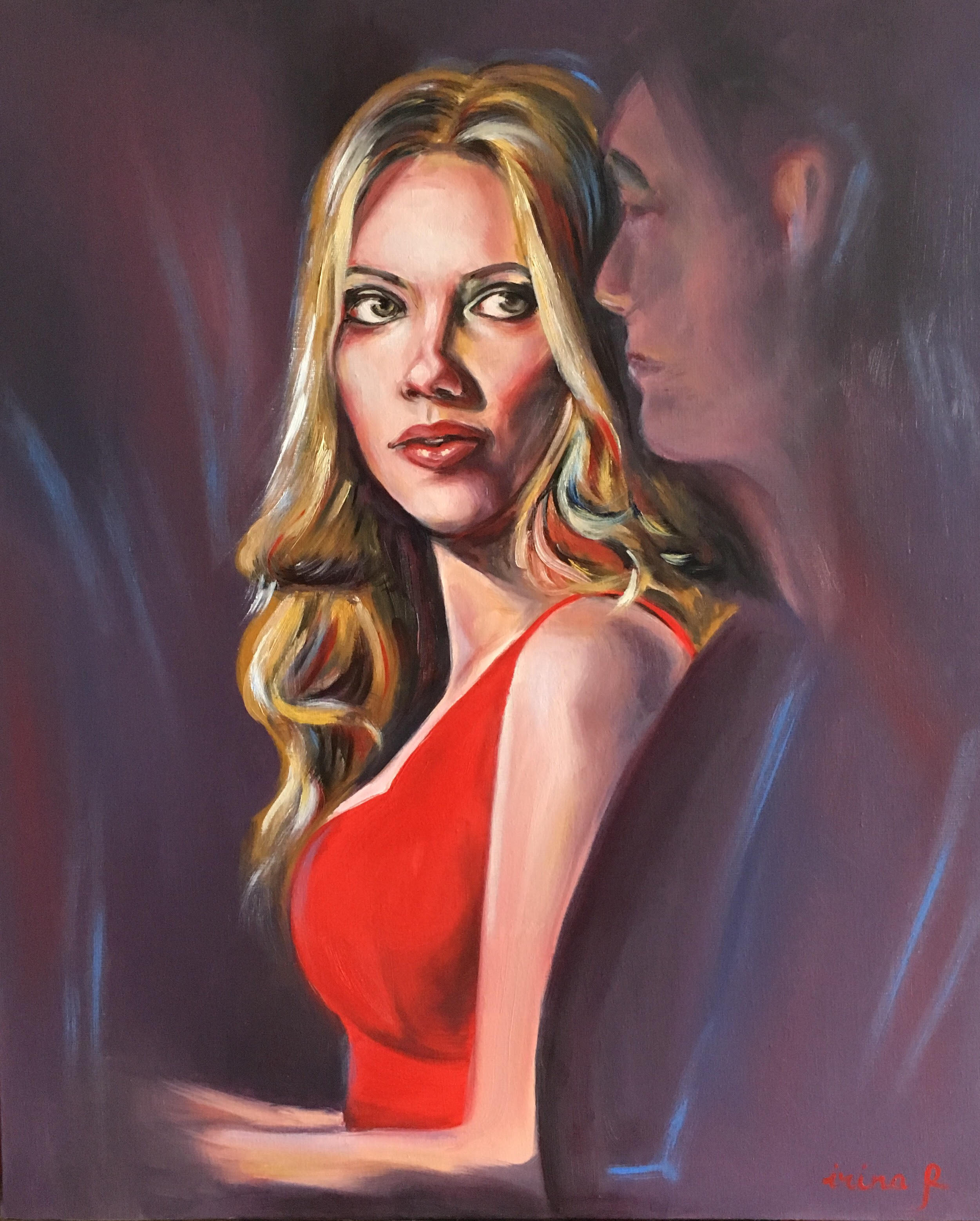 Scarlett peinture irinart