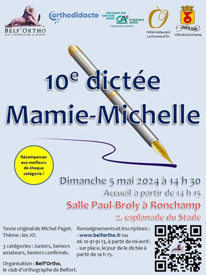 Dictee-Mamie-Michelle-2024-affiche
