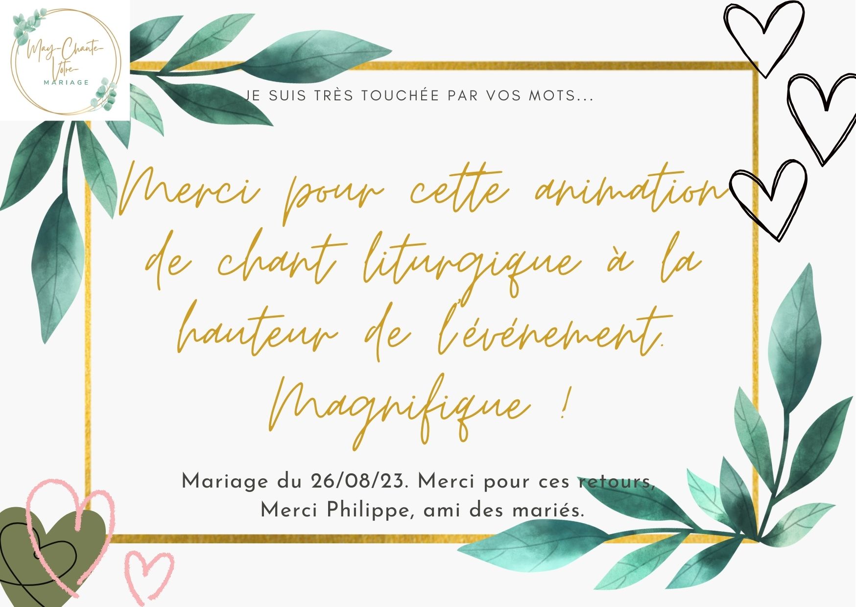 Livre d or maychantevotremariage no2