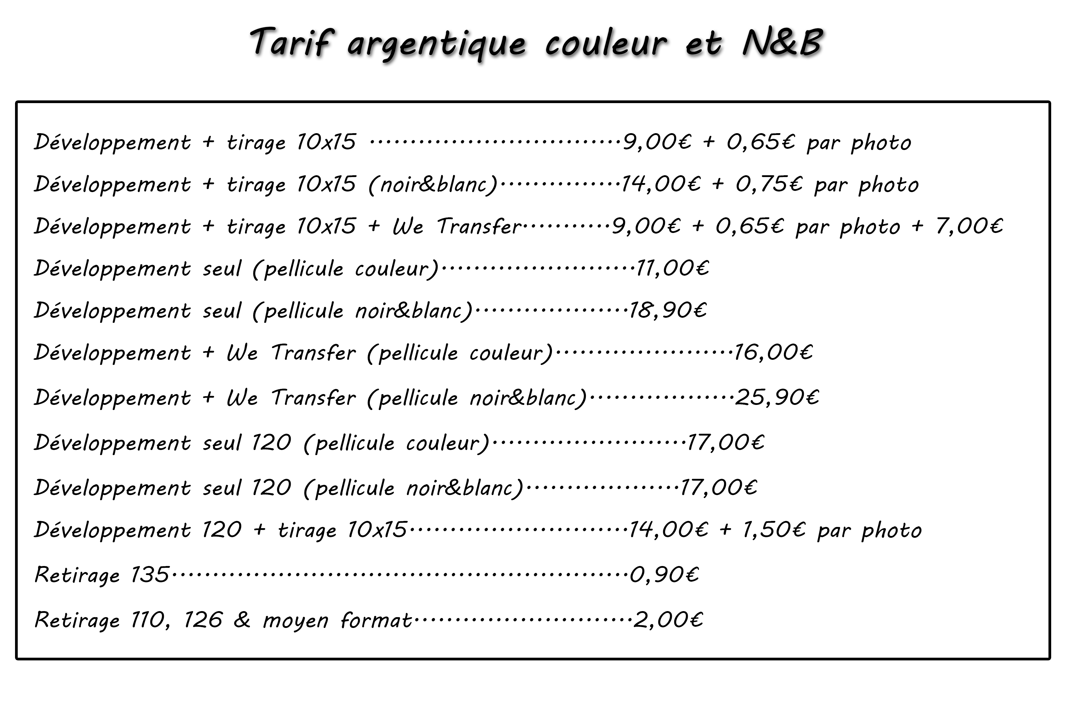 Prix-argentique