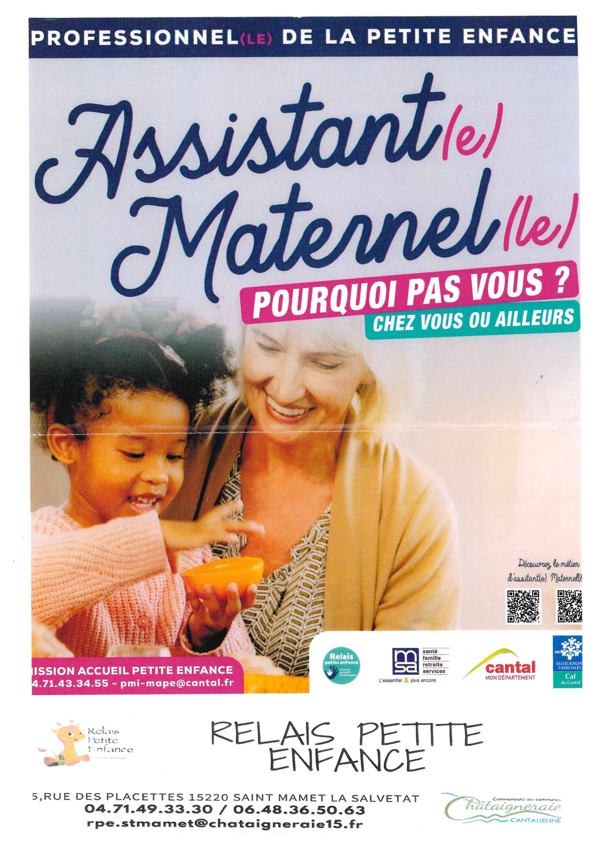 ASSISTANT(E) MATERNNEL(LE)