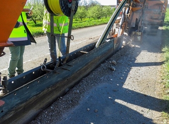 Chantier de raccordement Gaz