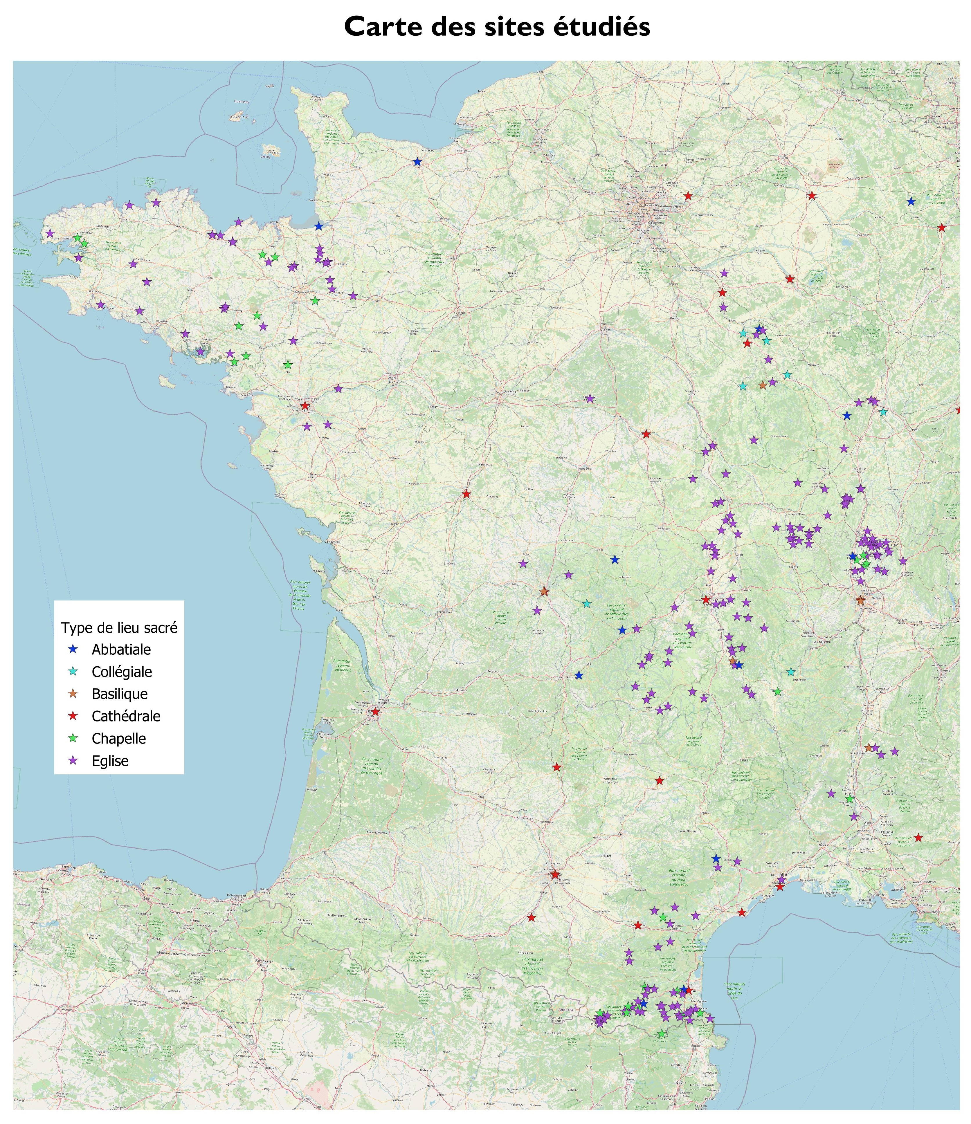 Sites Etudies