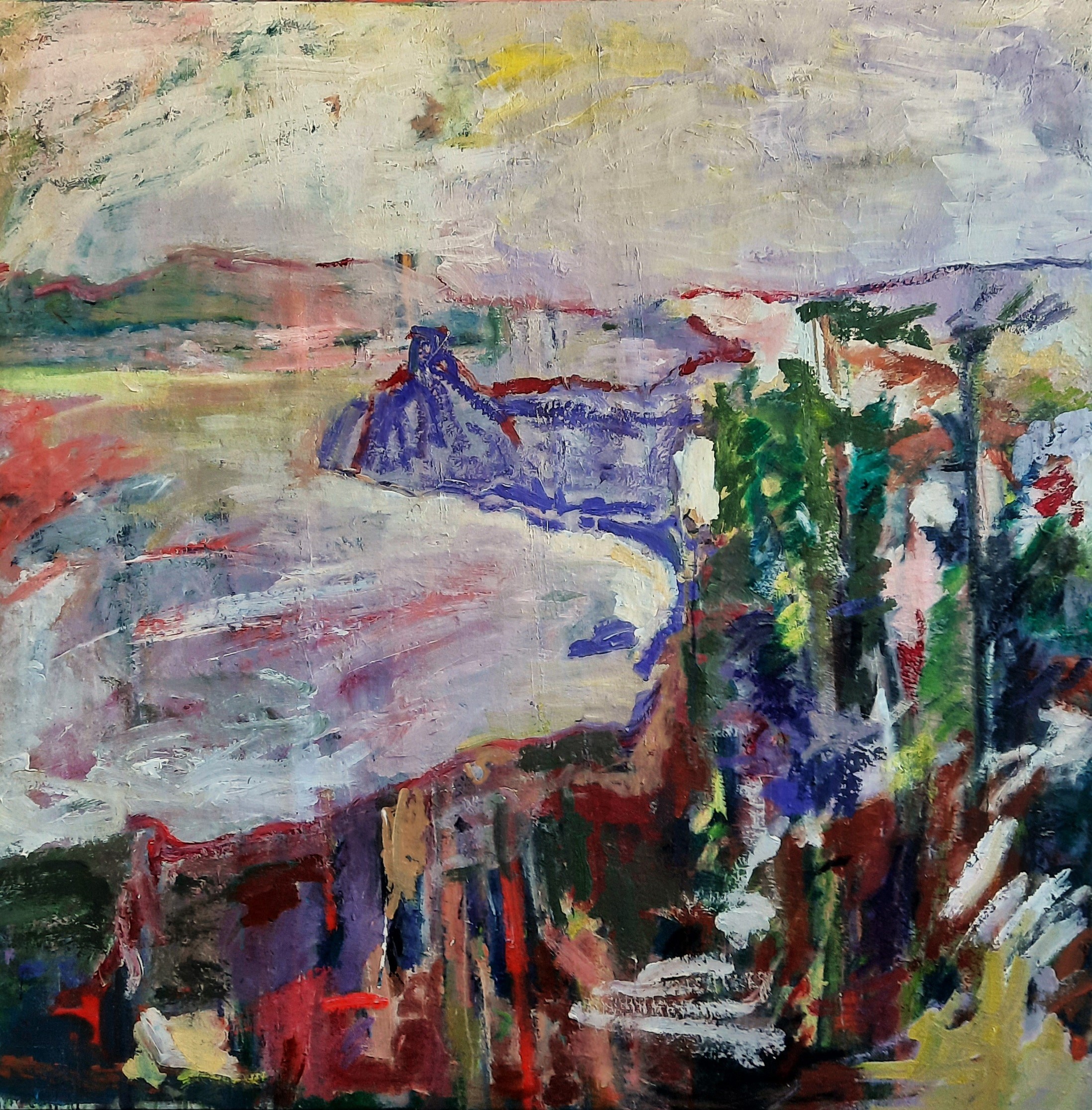 1-La-calanque-de-Figuerolles-la-Ciotat-140-x-160-cm-oil-et-acrylic