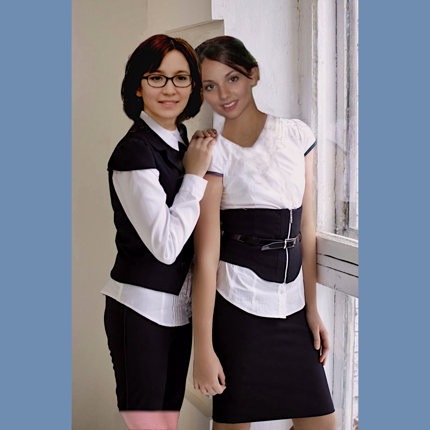 Erica et Daphné ont enménagées ensemble