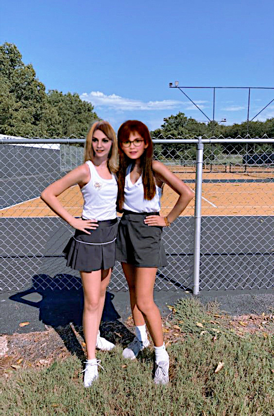 Au tennis.