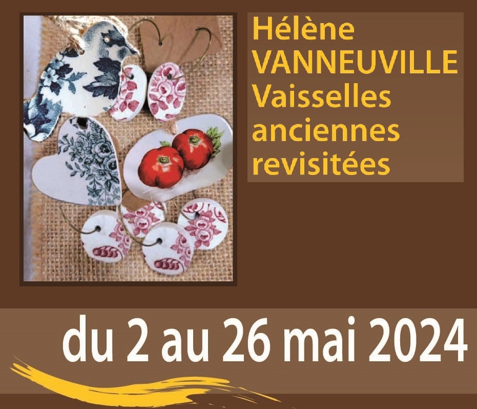 Hélène Vanneuville - Vaisselle ancienne revisitées