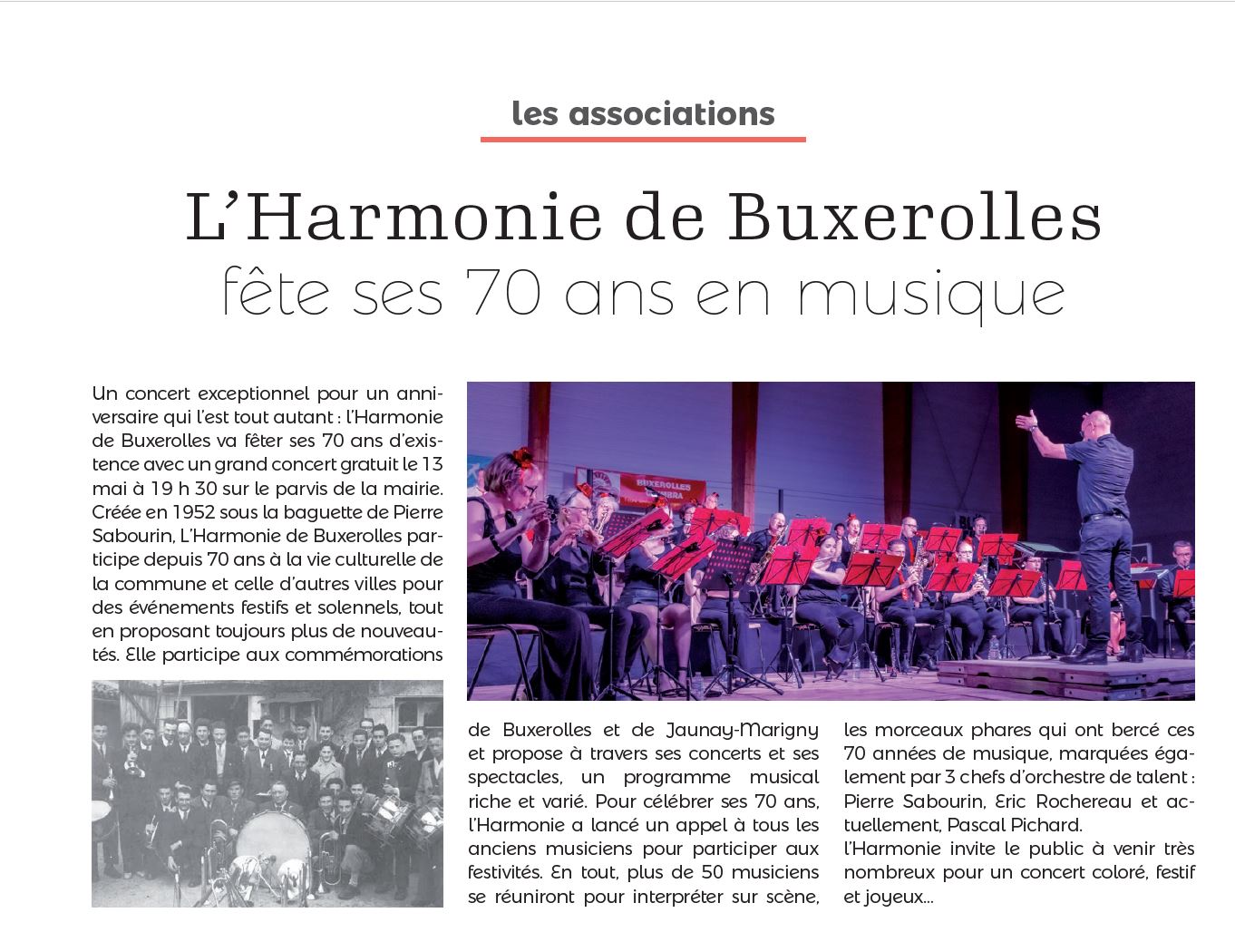 70 ans harmonie municipale