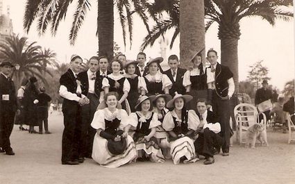 Fete du citron a menton 4 au 9 avril 1947