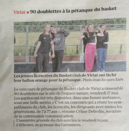 Presse petanque