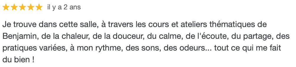 Avis client