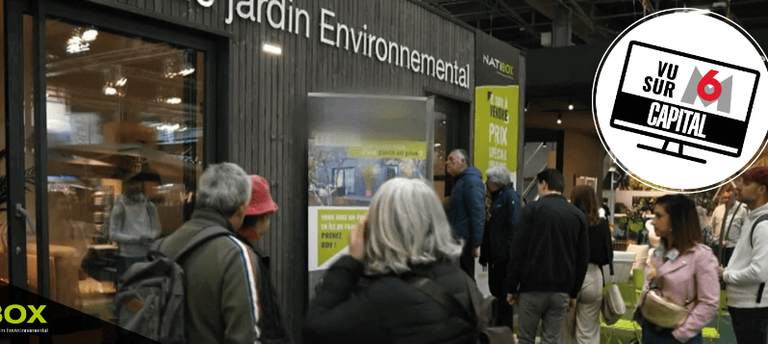 Reportage TV - Les studios de jardin Natibox dans Capital sur M6 !