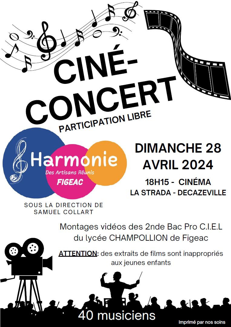 Cine concert decazeville