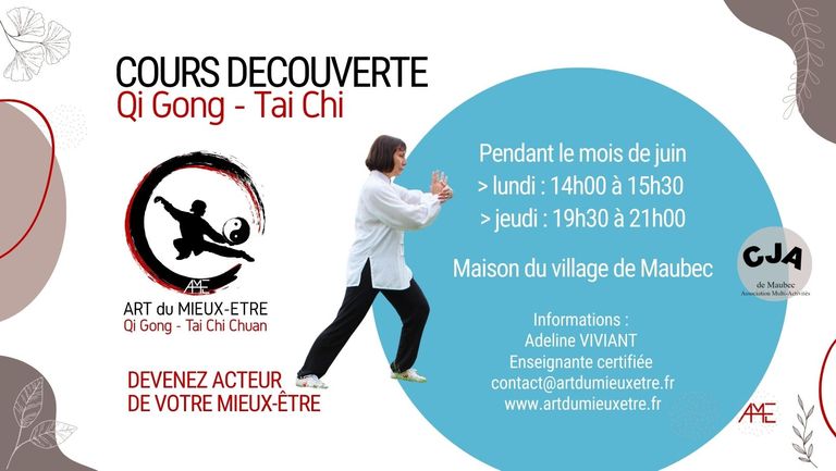 Cours Découverte de Qi Gong et Tai Chi à Maubec