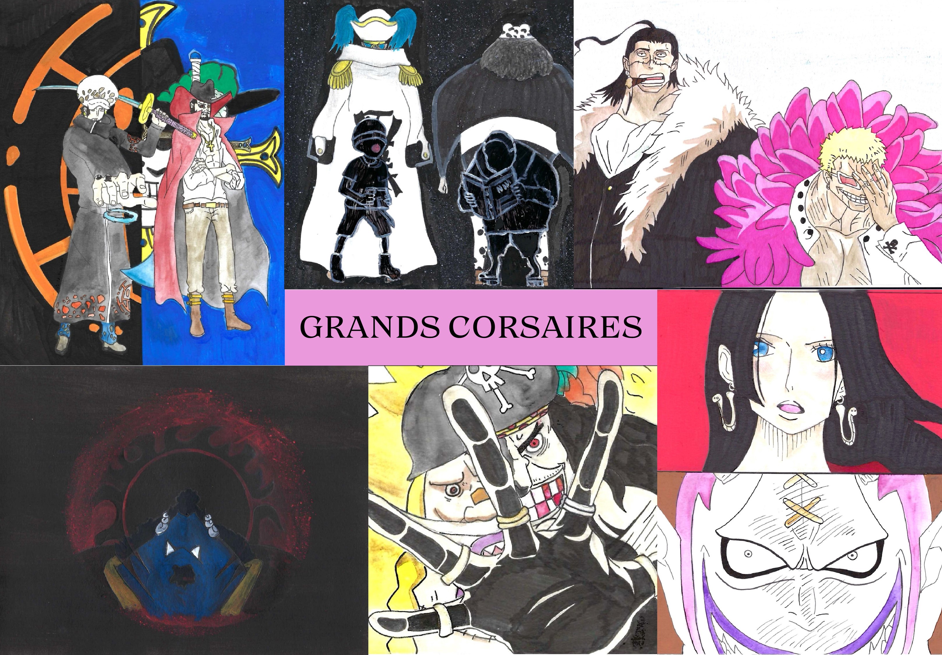 One Piece : Réponses au questionnaire sur les Grands Corsaires