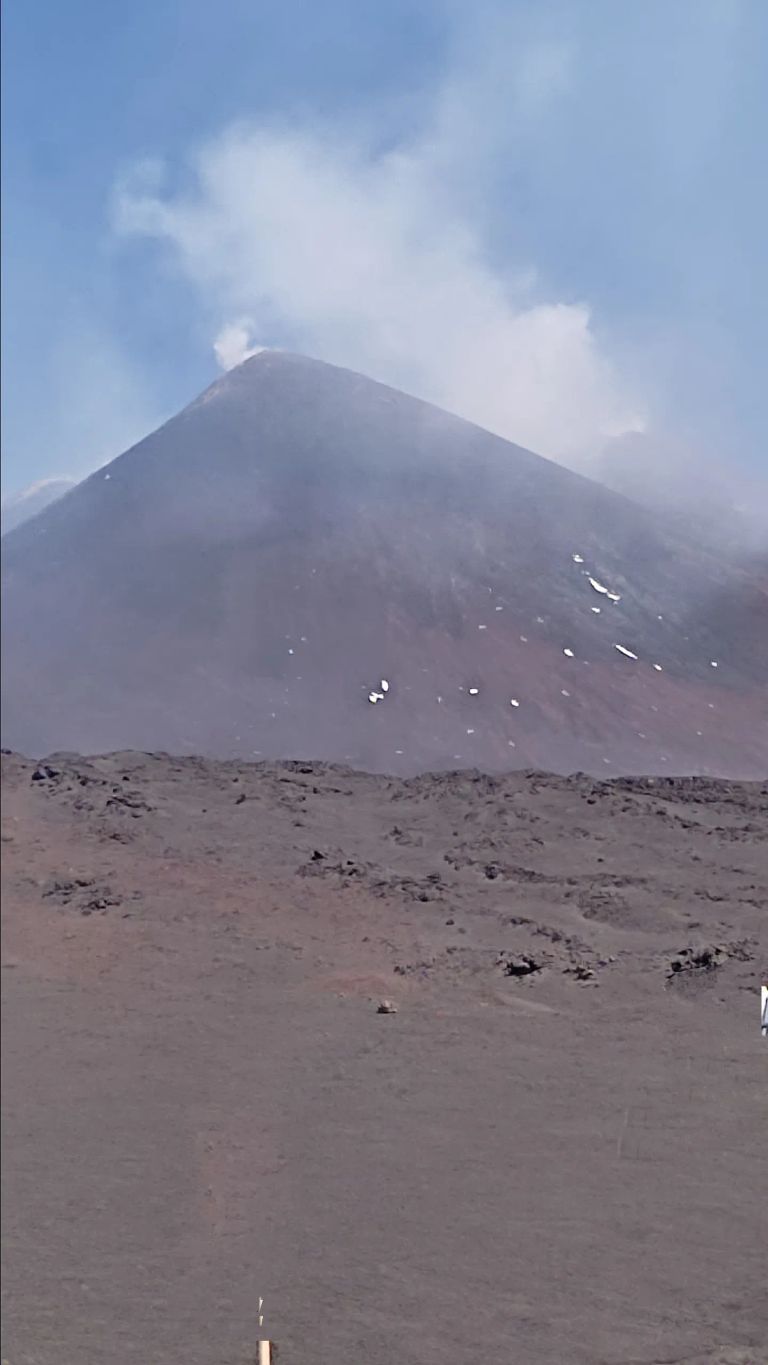 L etna de loin