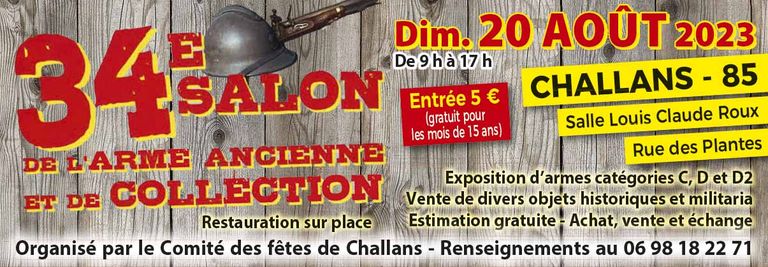 Challans salon des armes