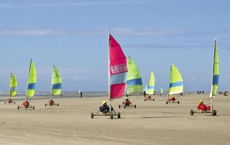 Sortie en char à voile