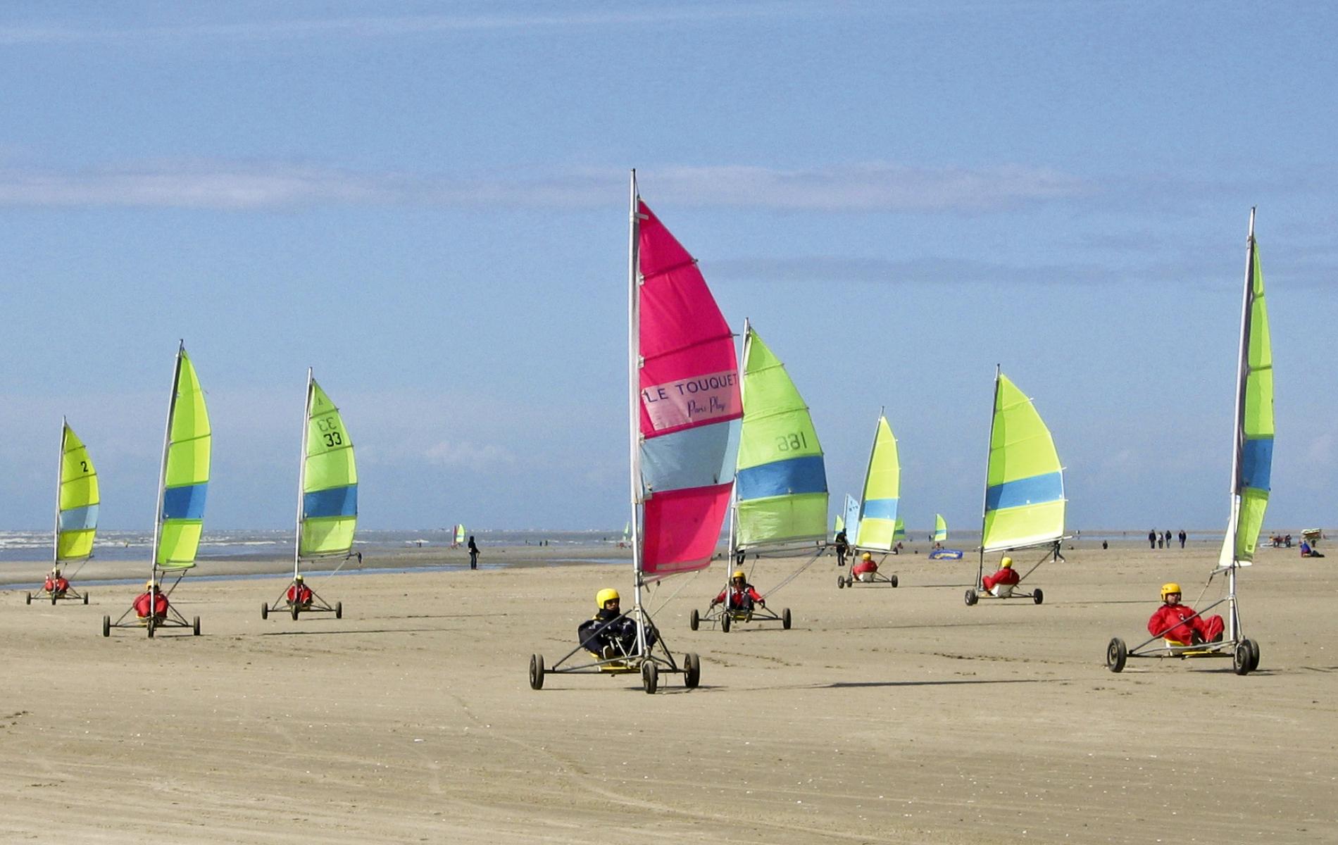 Sortie en char à voile