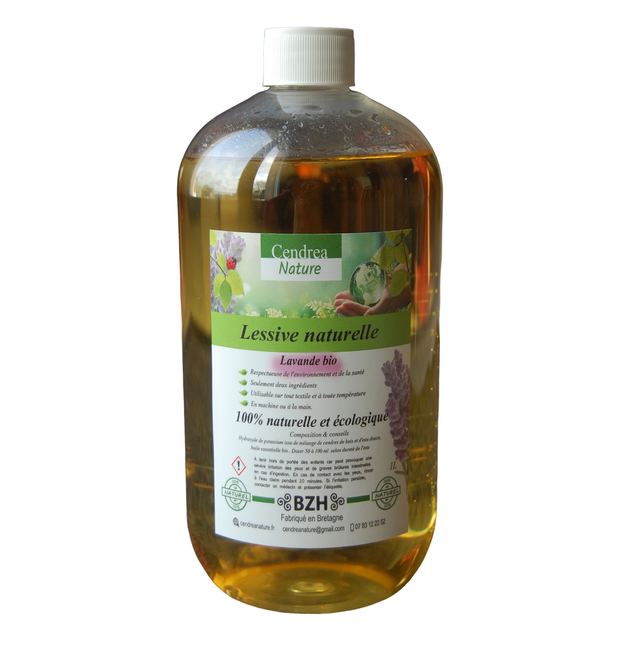 lessive naturelle écologique lavande