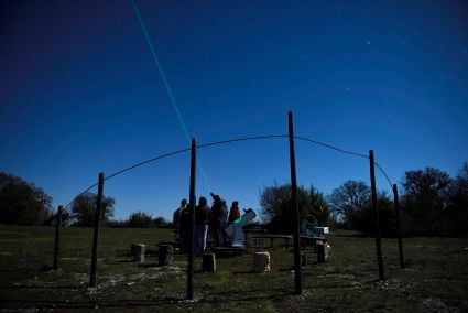 Soirée astronomie, observation du ciel et des constellations.