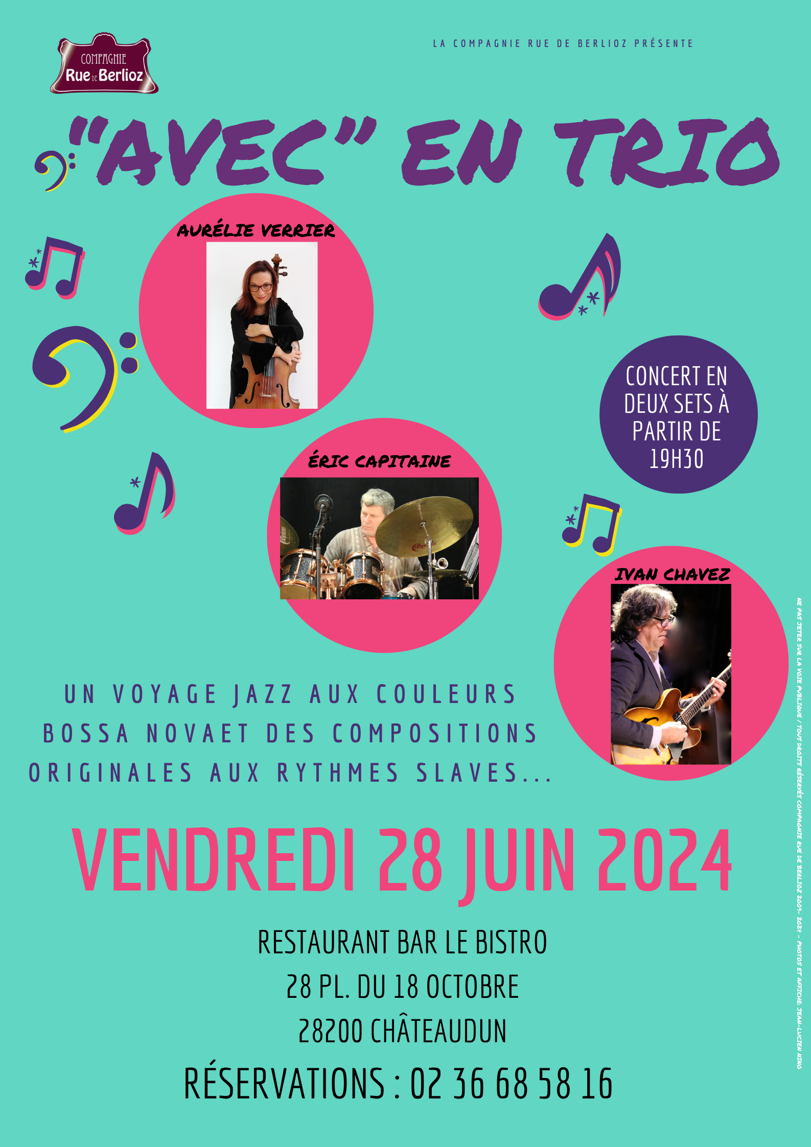Avec en trio