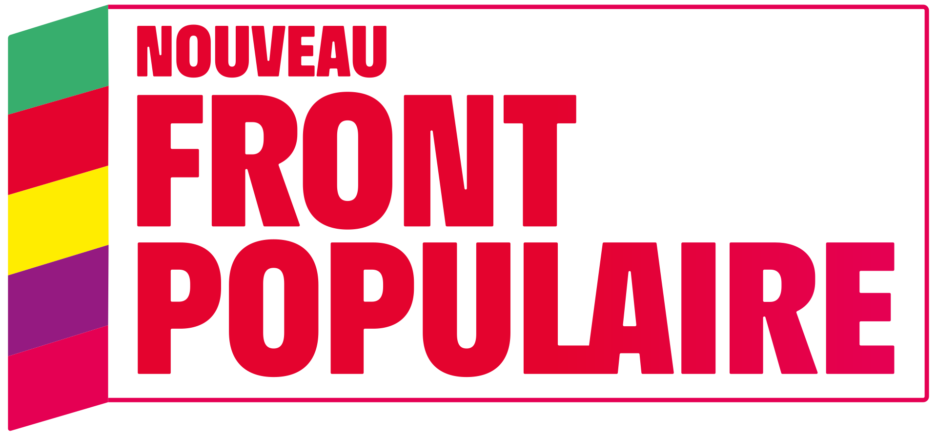 Logo Nouveau Front Populaire 2024