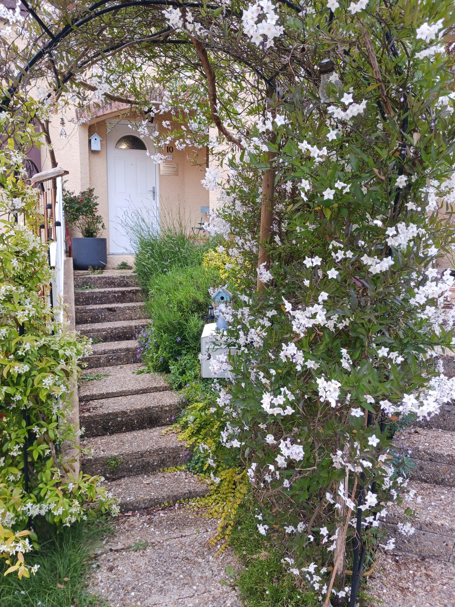 Arche bas escalier cabinet valerie cantaloube psychopraticienne sophrologie hypnose magnetisme