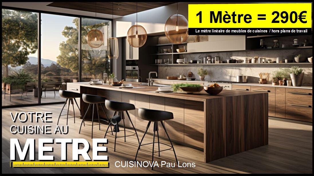 Agencement de cuisines sur mesures a pau lons