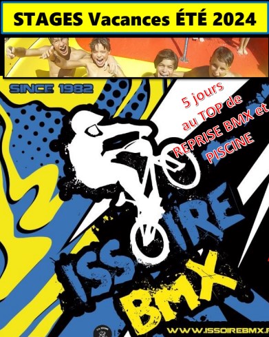 STAGES ÉTÉ 2024 - BMX & PISCINE