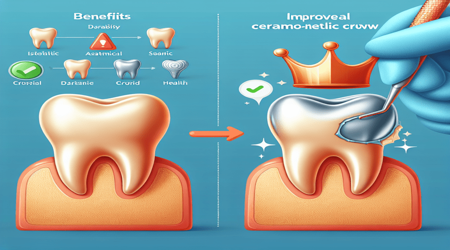 Advantages of Couronne Ceramo Métallique