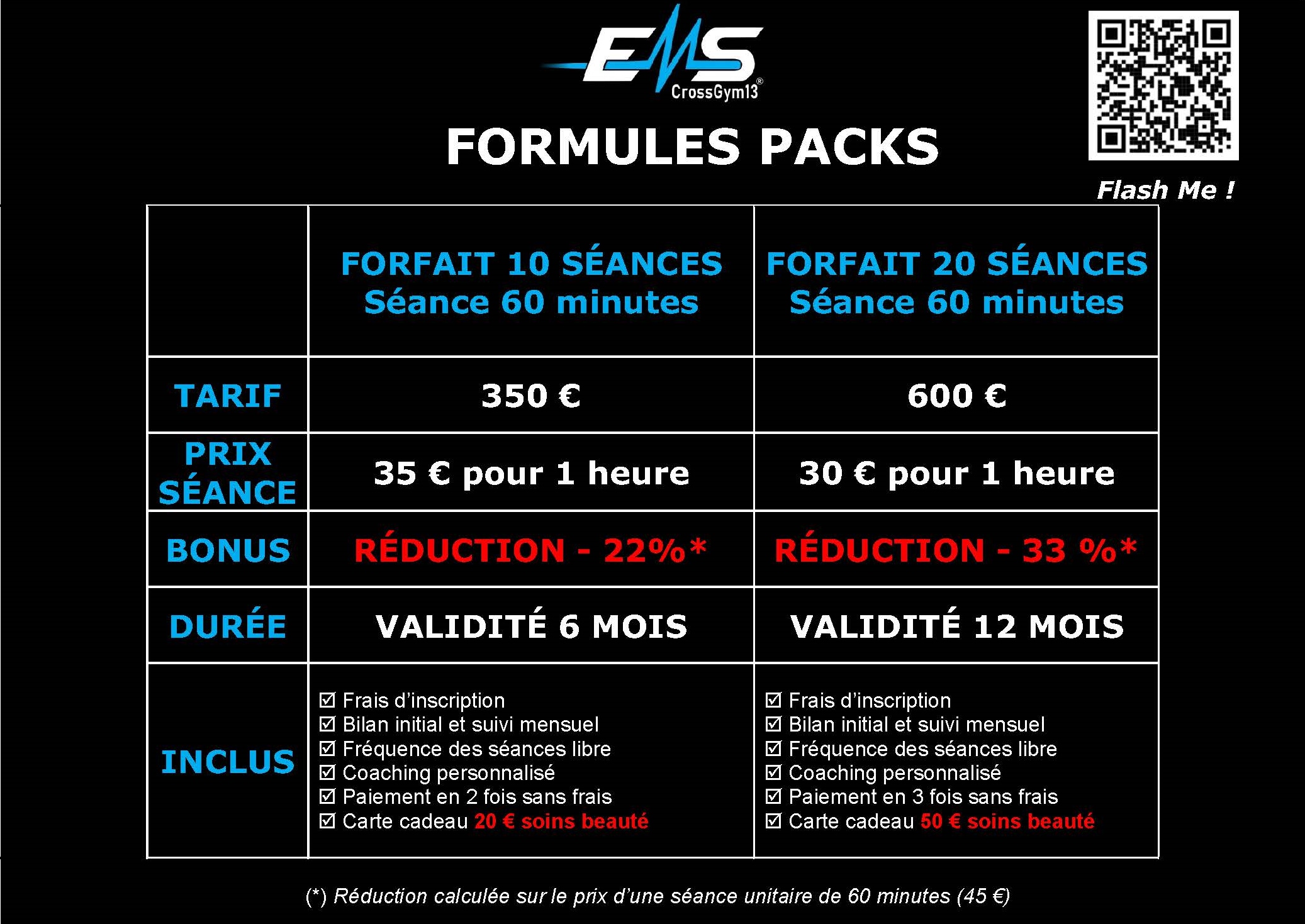 tarif electrostimulation ems pas cher forfait aix marseille allauch 13013