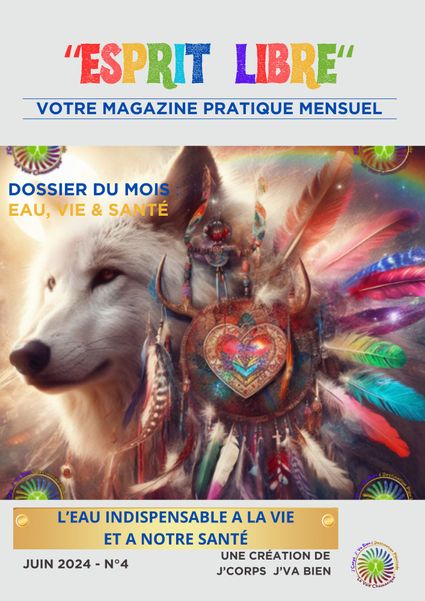 Esprit Libre du mois de Juin dossier sur l'Eau, Vie et Santé, Comment se protéger des ondes électromagnétiques, ondes EM, ondes nocives, Magrav, traiter l'eau, se nourrir de ses passions