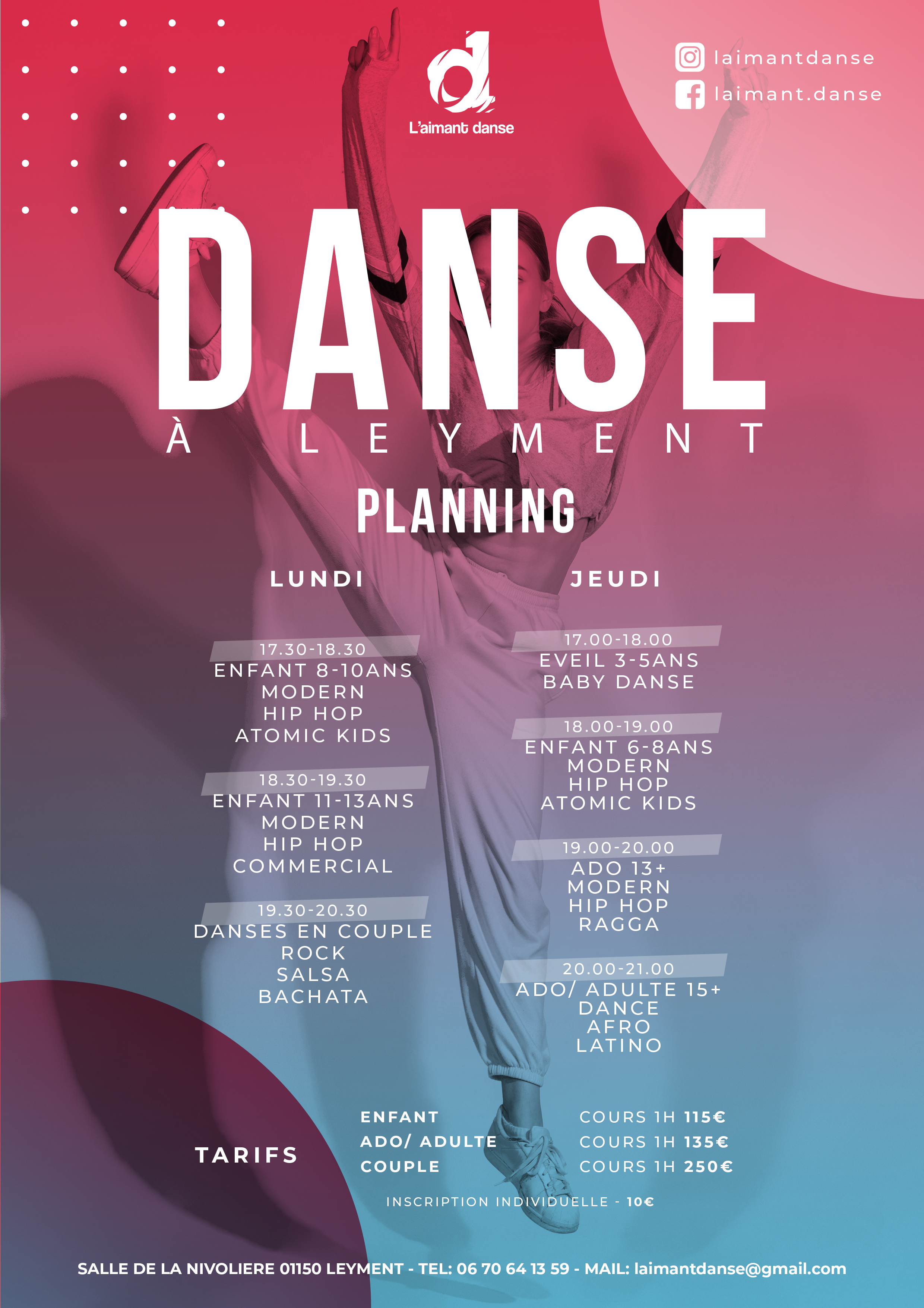Flyer-l-aimant-danse-2024 25