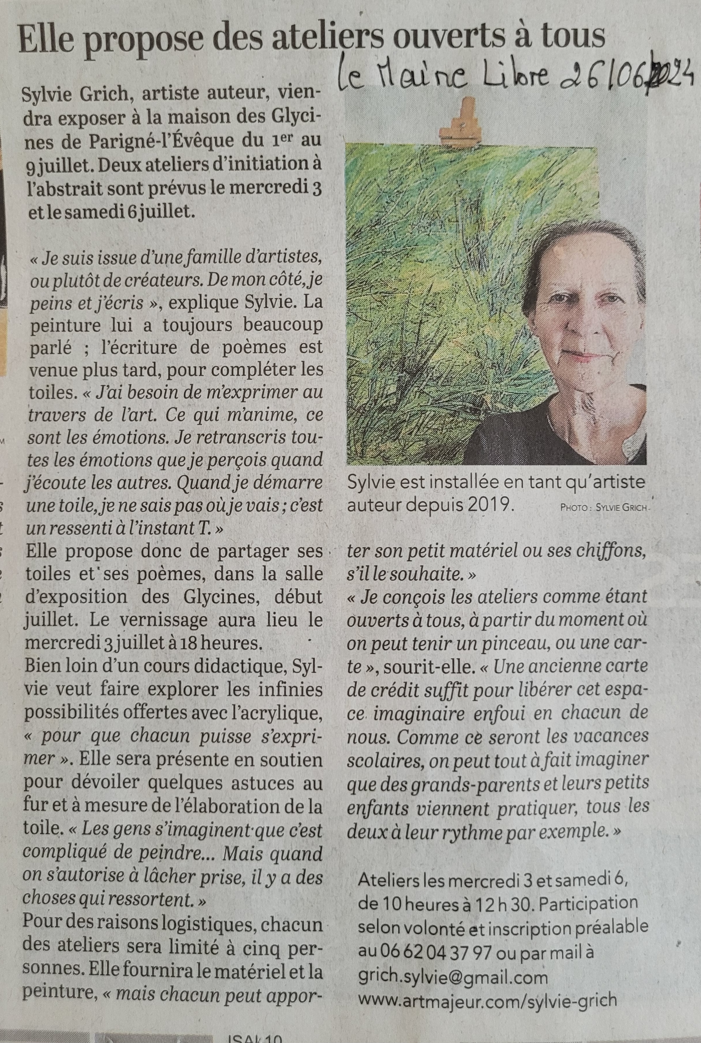 Article de presse - Communication